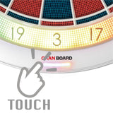 Gran Darts - GranBoard 132 - Steel Tip Size - Bluetooth Electronic LED Soft Tip Dartboard -
