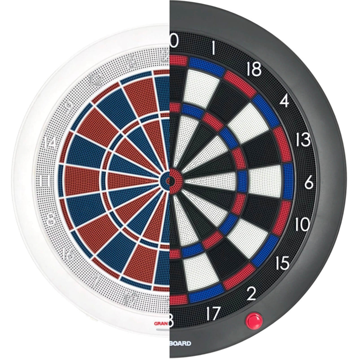 Dartboards - Gran Darts - GranBoard 132 - Steel Tip Size - Bluetooth Electronic LED Soft Tip Dartboard 