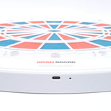 Gran Darts - GranBoard 132 - Steel Tip Size - Bluetooth Electronic LED Soft Tip Dartboard -