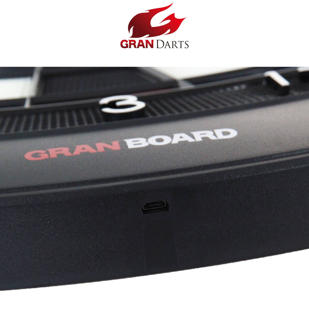 Dartboards - Gran Darts - GranBoard 3s - Bluetooth Electronic LED Soft Tip Dartboard - Green 