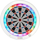 Gran Darts - GranBoard 3s - Bluetooth Electronic LED Soft Tip Dartboard - Special Edition White -