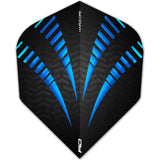 Red Dragon - Hardcore Radical - Big Wing Dart Flights - Blue