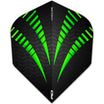 Red Dragon - Hardcore Radical - Big Wing Dart Flights - Green