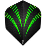 Red Dragon - Hardcore Radical - Big Wing Dart Flights - Green