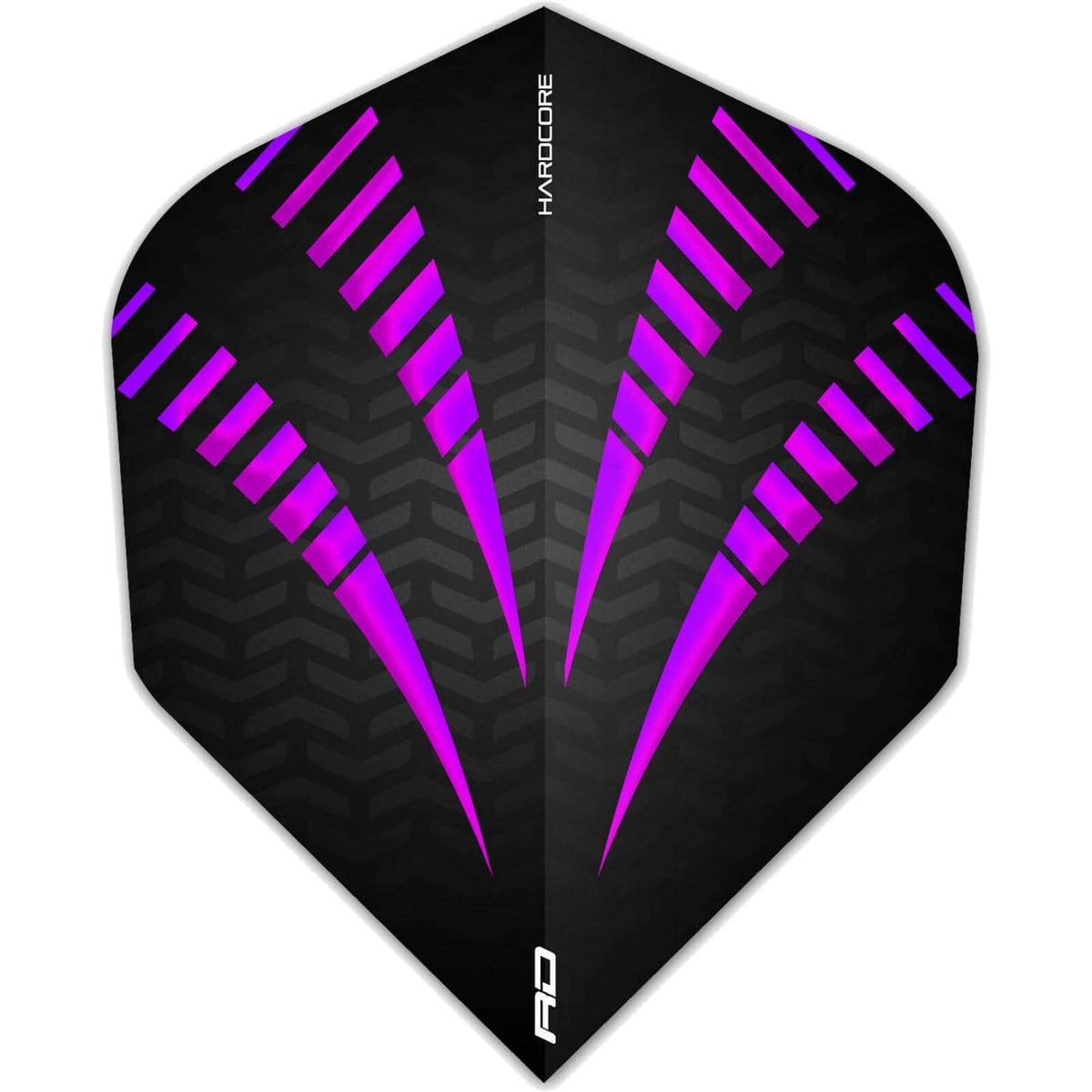 Dart Flights - Red Dragon - Hardcore Radical - Big Wing Dart Flights Purple
