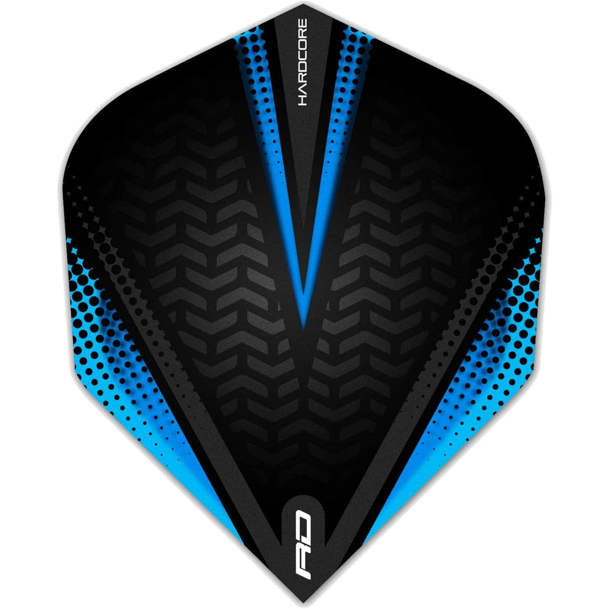 Red Dragon - Hardcore Radical - Big Wing Dart Flights - Blue