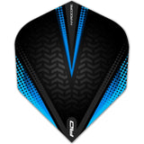 Red Dragon - Hardcore Radical - Big Wing Dart Flights - Blue