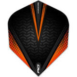 Red Dragon - Hardcore Radical - Big Wing Dart Flights - Orange