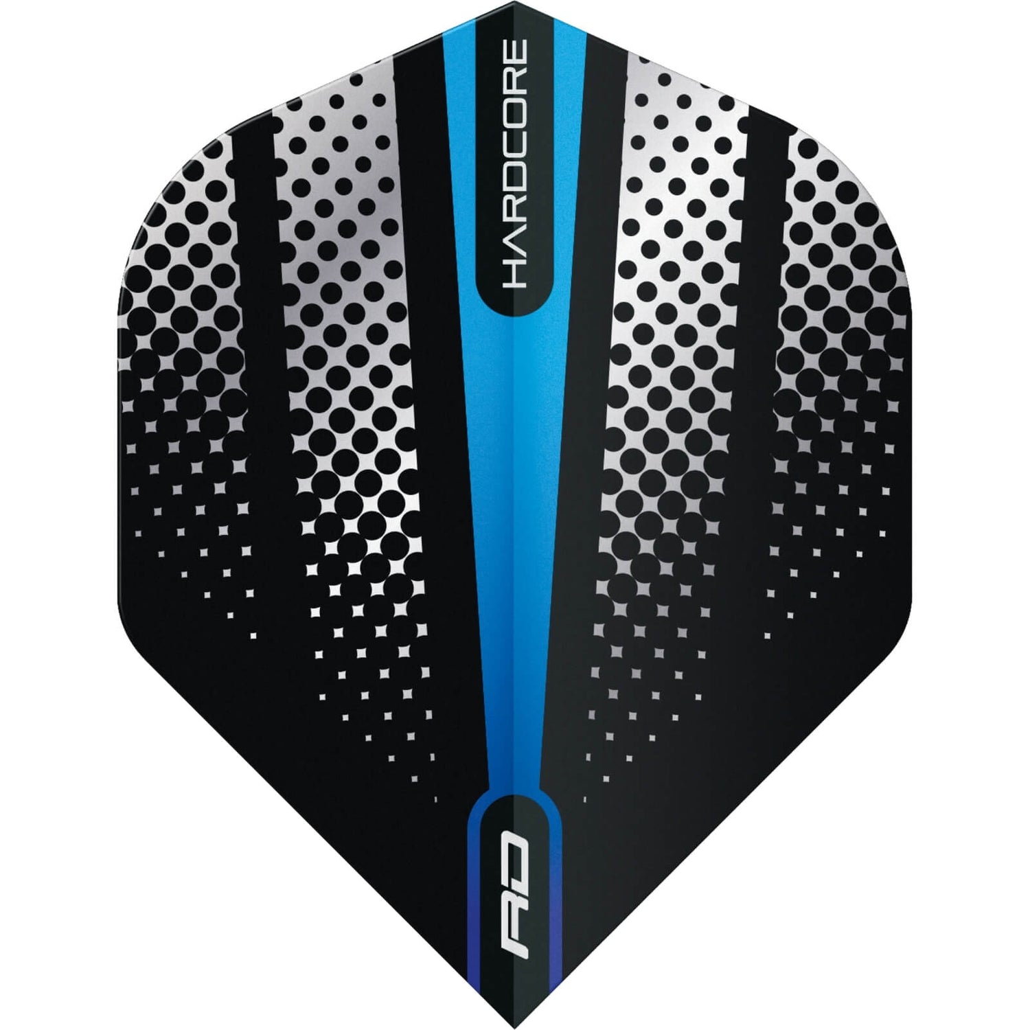 Red Dragon - Hardcore Flash - Big Wing Dart Flights - Blue