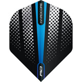 Red Dragon - Hardcore Flash - Big Wing Dart Flights - Blue
