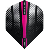 Red Dragon - Hardcore Flash - Big Wing Dart Flights - Pink