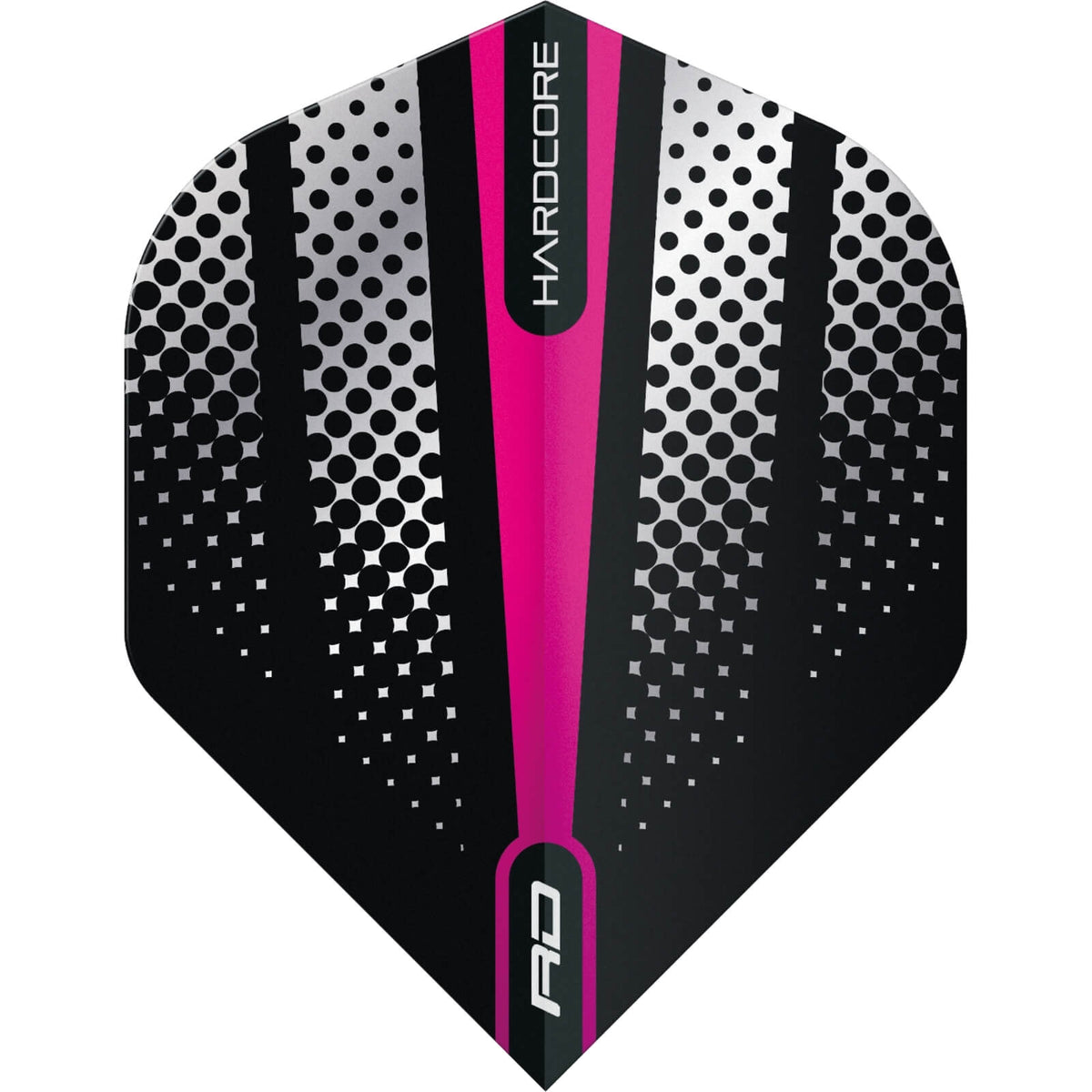 Dart Flights - Red Dragon - Hardcore Flash - Big Wing Dart Flights Pink
