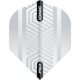 Red Dragon - Ionic - Big Wing Dart Flights - White