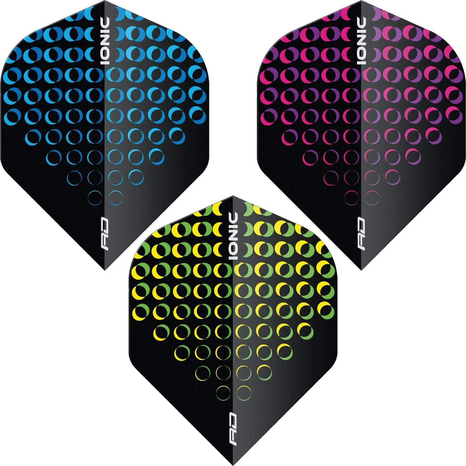 Red Dragon - Hardcore Ionic Circles - Big Wing Dart Flights -