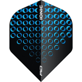 Red Dragon - Hardcore Ionic Circles - Big Wing Dart Flights - Blue