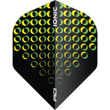 Red Dragon - Hardcore Ionic Circles - Big Wing Dart Flights - Yellow