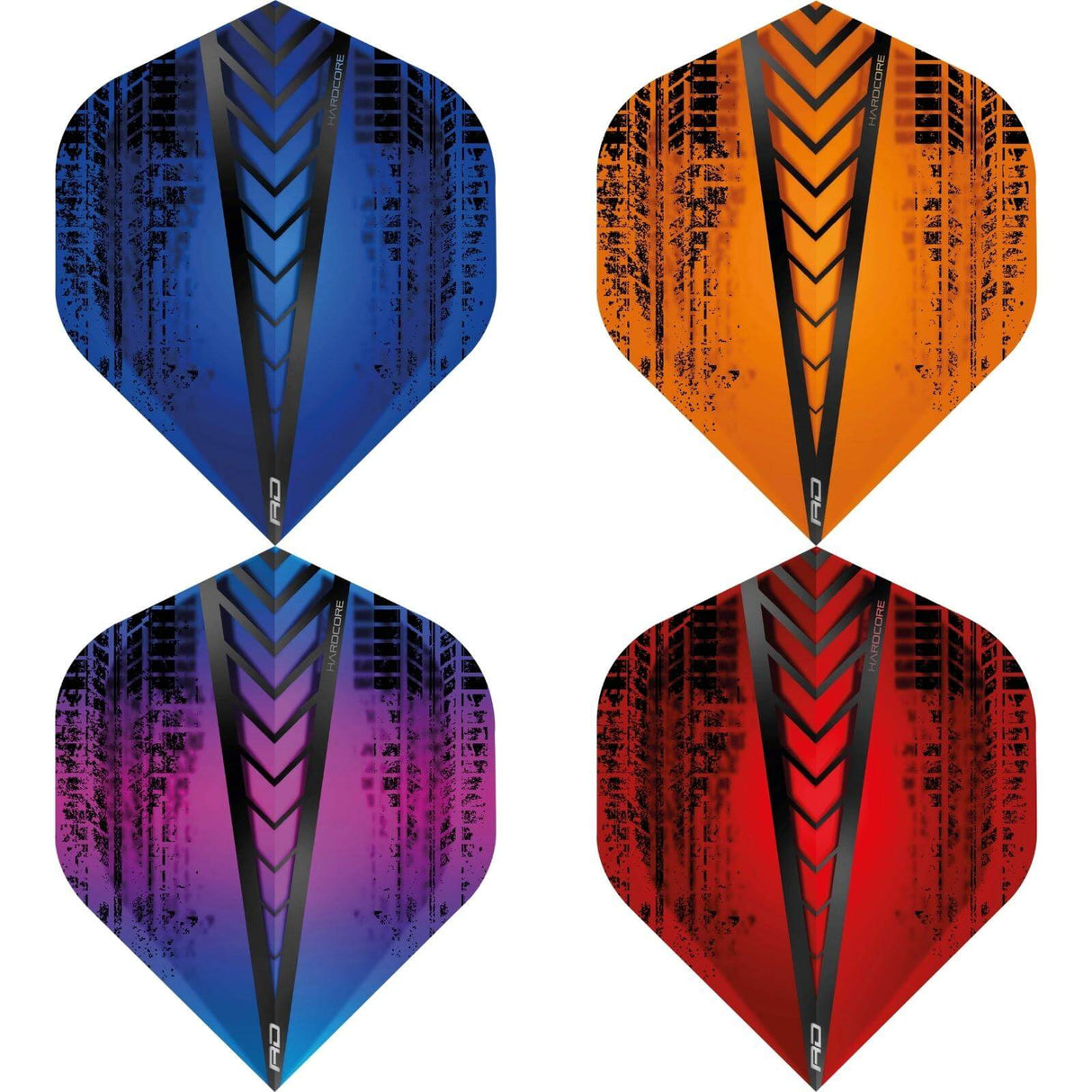 Red Dragon - Hardcore Radical - Big Wing Dart Flights -