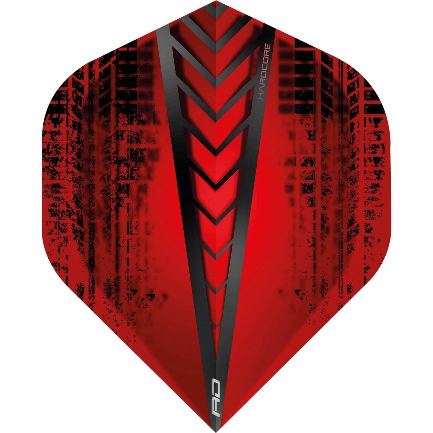 Red Dragon - Hardcore Radical - Big Wing Dart Flights - Red