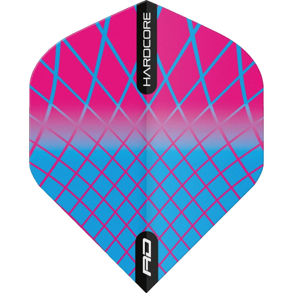 Dart Flights - Red Dragon - Hardcore Radical - Big Wing Dart Flights Harlequin