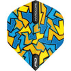 Red Dragon - Hardcore Radical - Big Wing Dart Flights - Blue Crackle