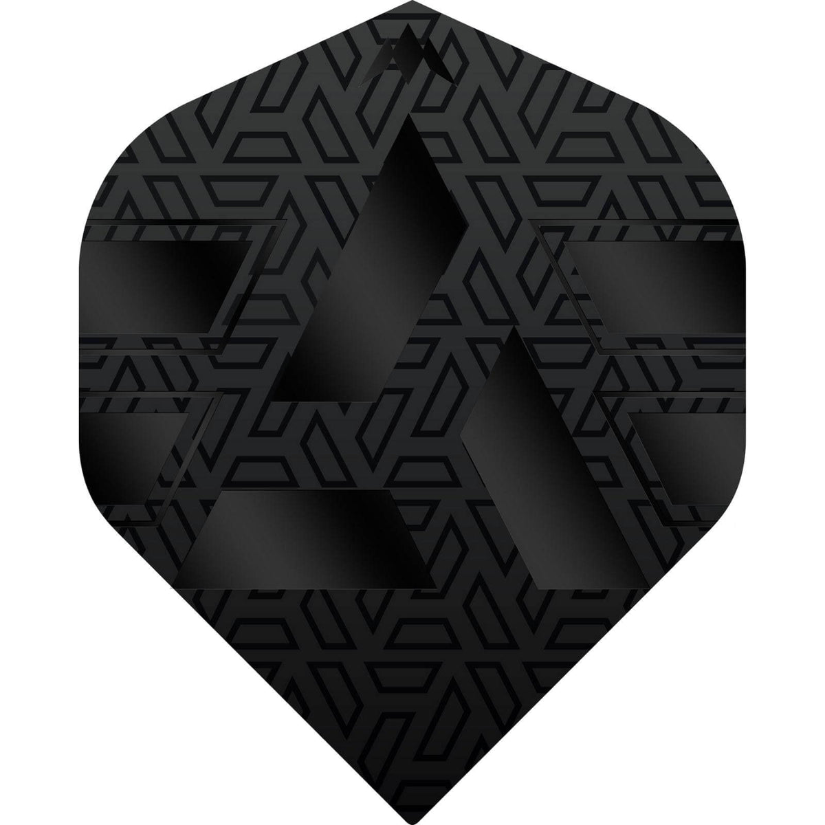 Dart Flights - Mission - Hazard - Big Wing Dart Flights Black