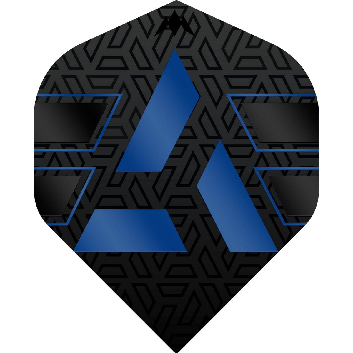 Dart Flights - Mission - Hazard - Big Wing Dart Flights Blue