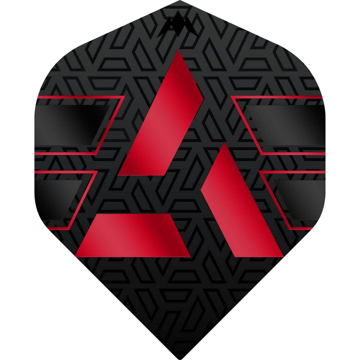 Dart Flights - Mission - Hazard - Big Wing Dart Flights Red
