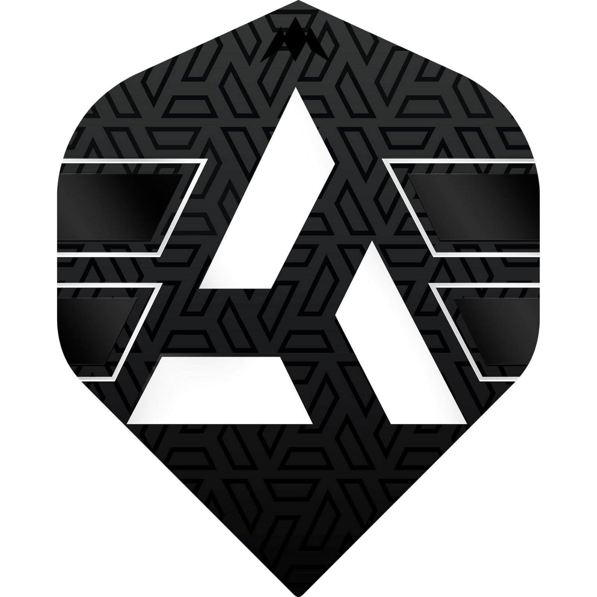 Dart Flights - Mission - Hazard - Big Wing Dart Flights White