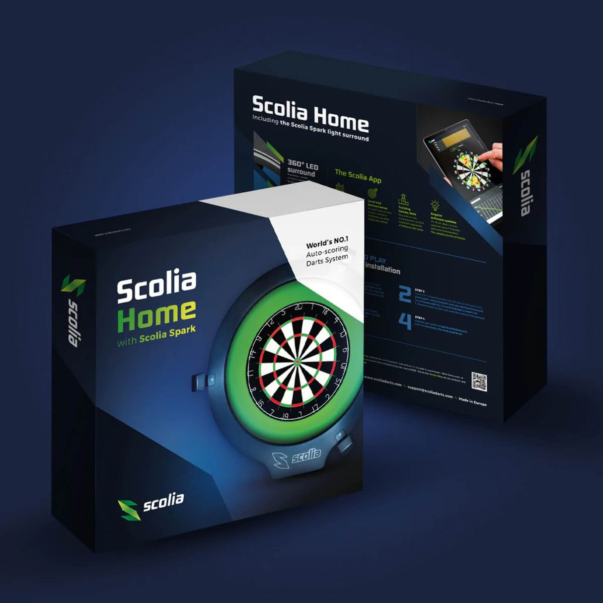 Scolia - Home & Spark Bundle - Automated Darts Scoring System -