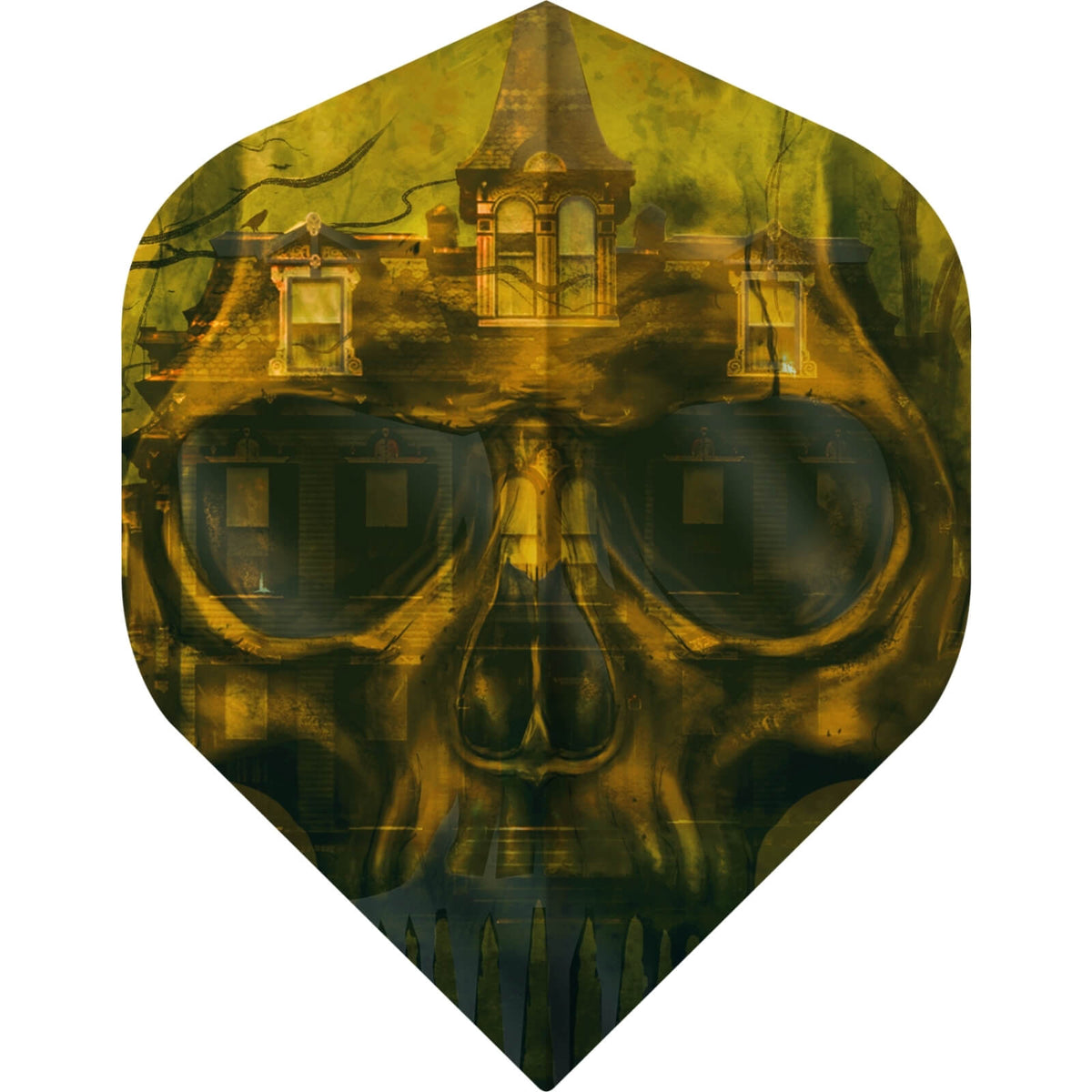 Dart Flights - Designa - Horror Show - Big Wing Dart Flights Haunted House