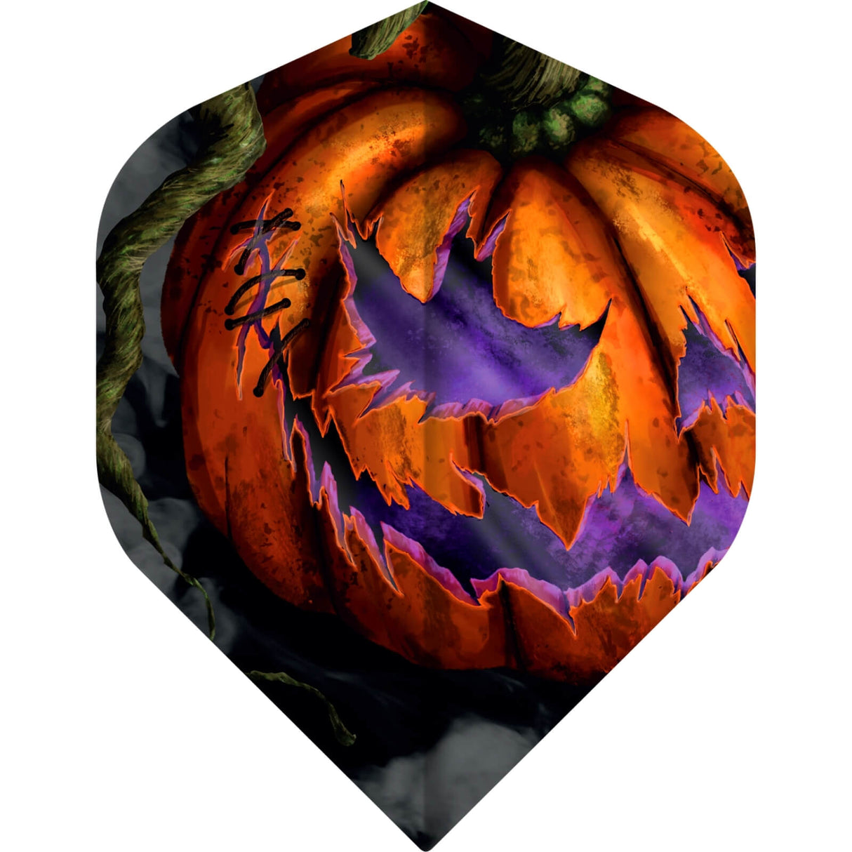 Designa - Horror Show - Big Wing Dart Flights - Pumpkin King