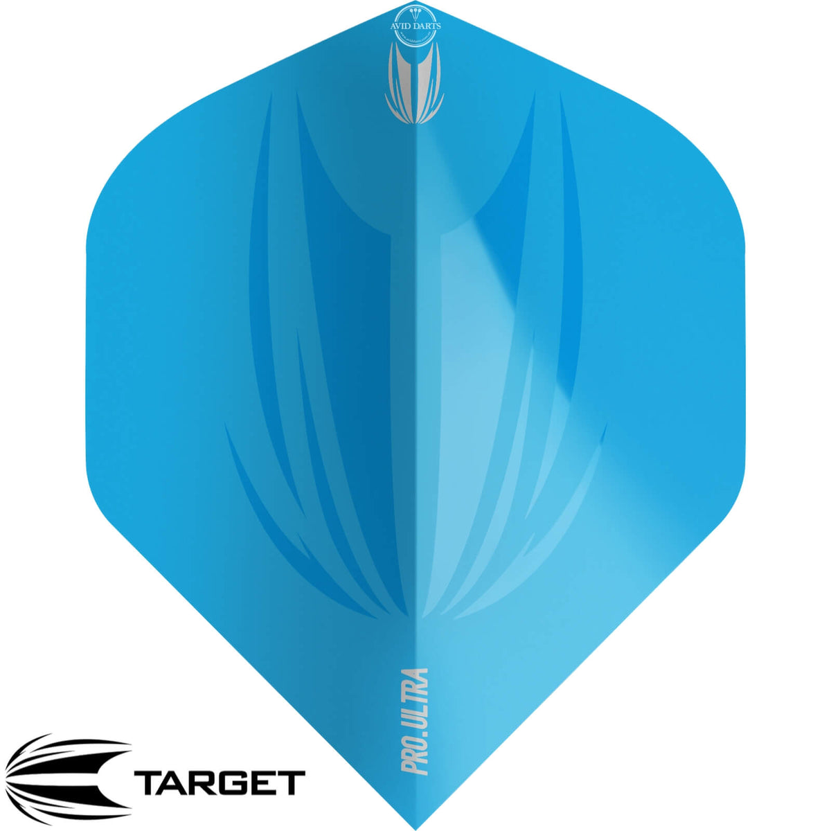 Dart Flights - Target - ID Pro Ultra - Big Wing Dart Flights Blue