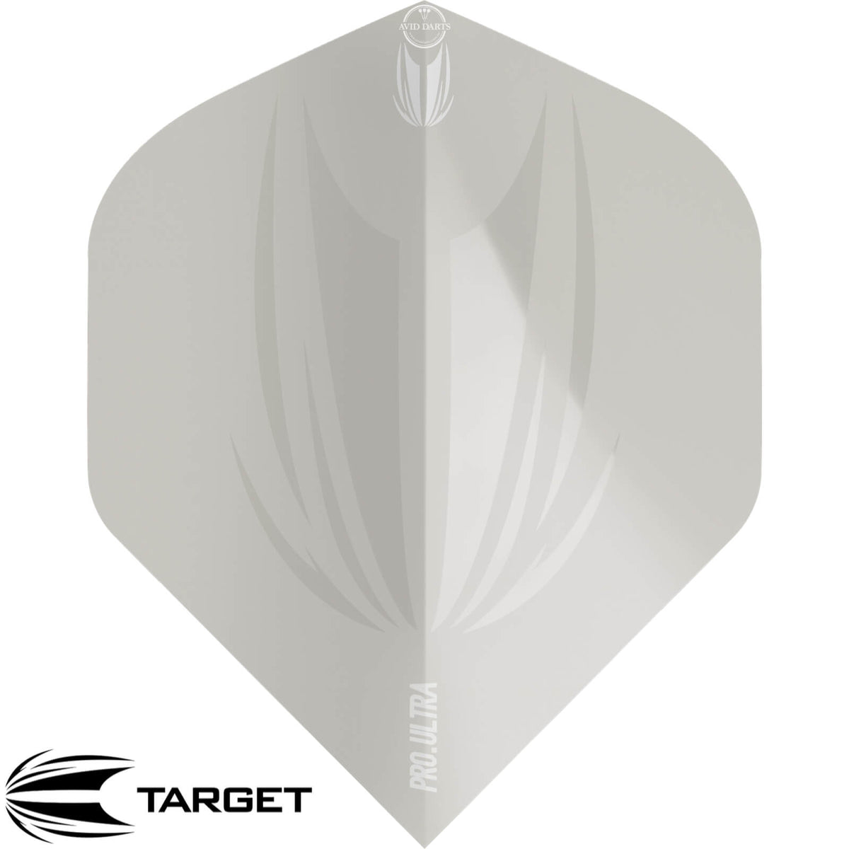 Dart Flights - Target - ID Pro Ultra - Big Wing Dart Flights Grey