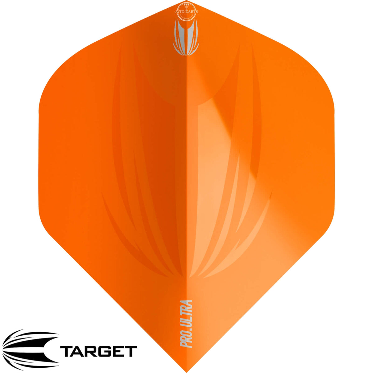 Dart Flights - Target - ID Pro Ultra - Big Wing Dart Flights Orange