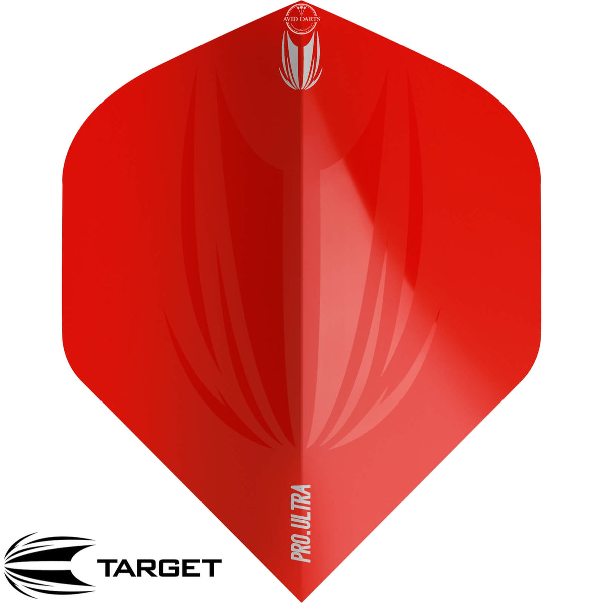 Dart Flights - Target - ID Pro Ultra - Big Wing Dart Flights Red