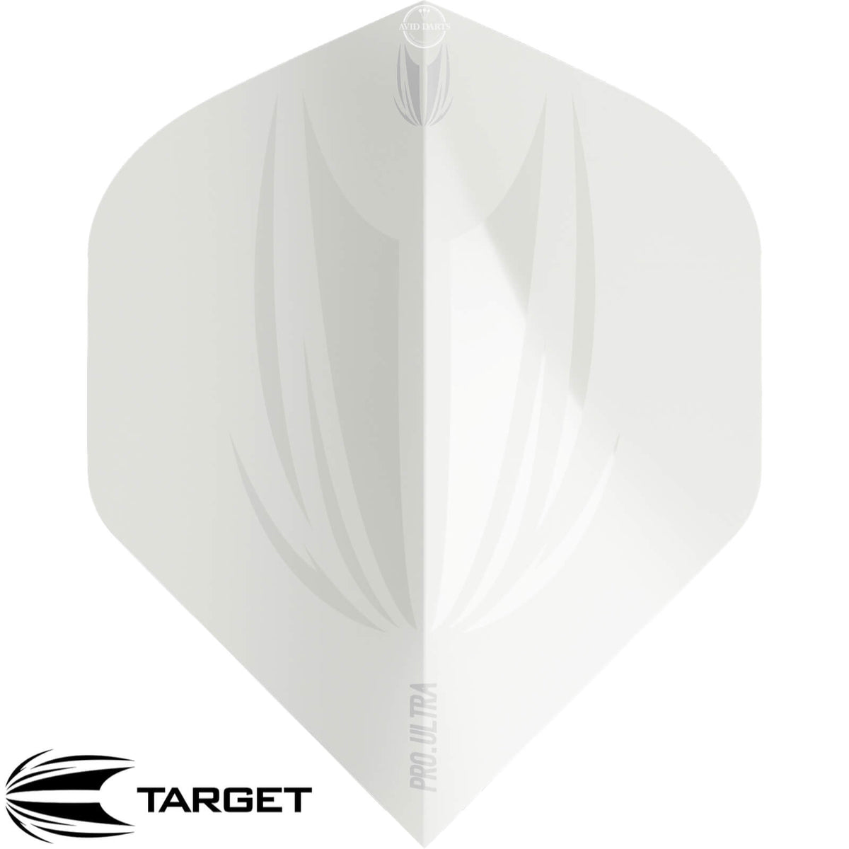 Dart Flights - Target - ID Pro Ultra - Big Wing Dart Flights White
