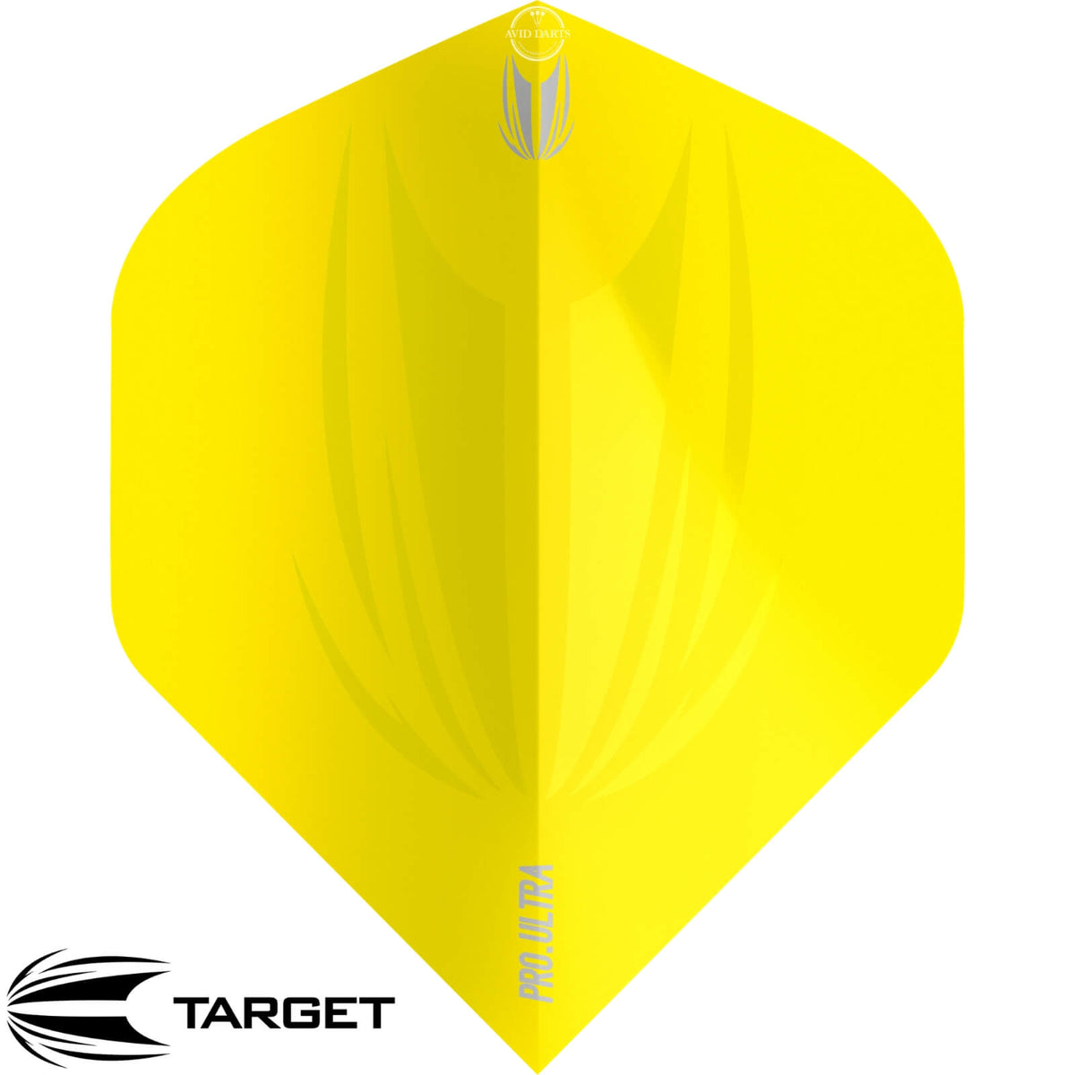 Dart Flights - Target - ID Pro Ultra - Big Wing Dart Flights Yellow
