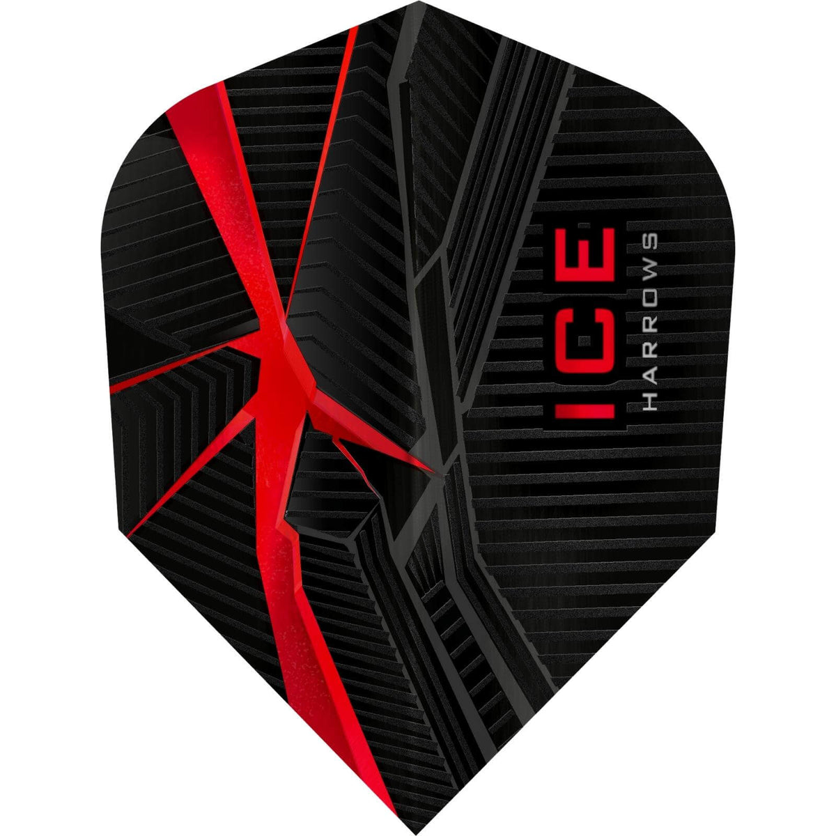 Dart Flights - Harrows - ICE - Standard Dart Flights Red