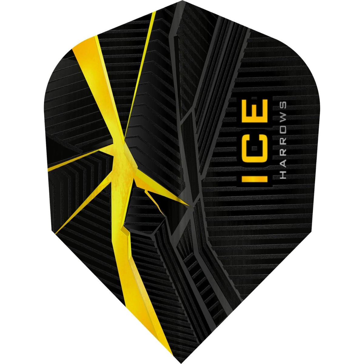 Dart Flights - Harrows - ICE - Standard Dart Flights Yellow