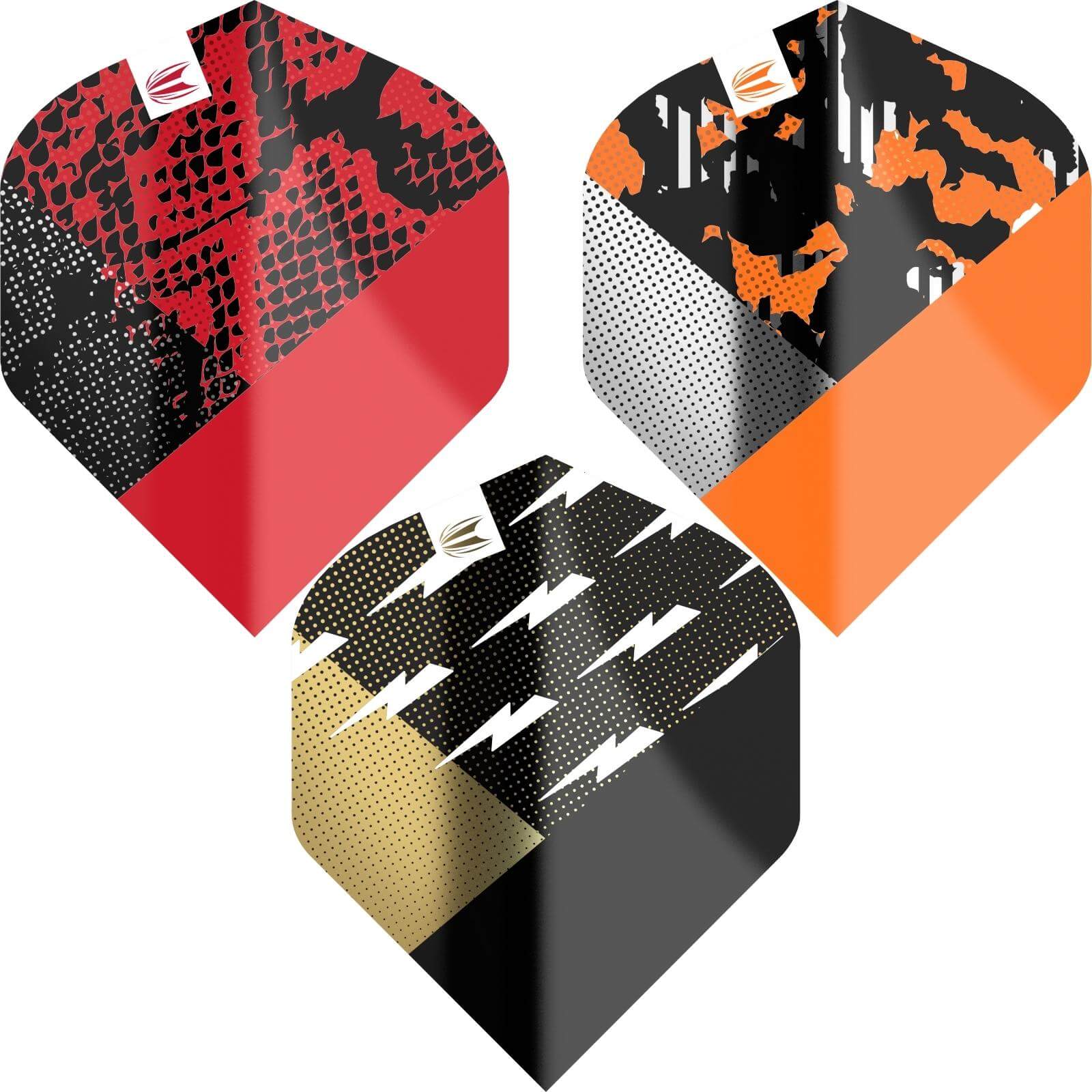 Dart Flights - Target - Icon Pro Player - Big Wing Dart Flights 
