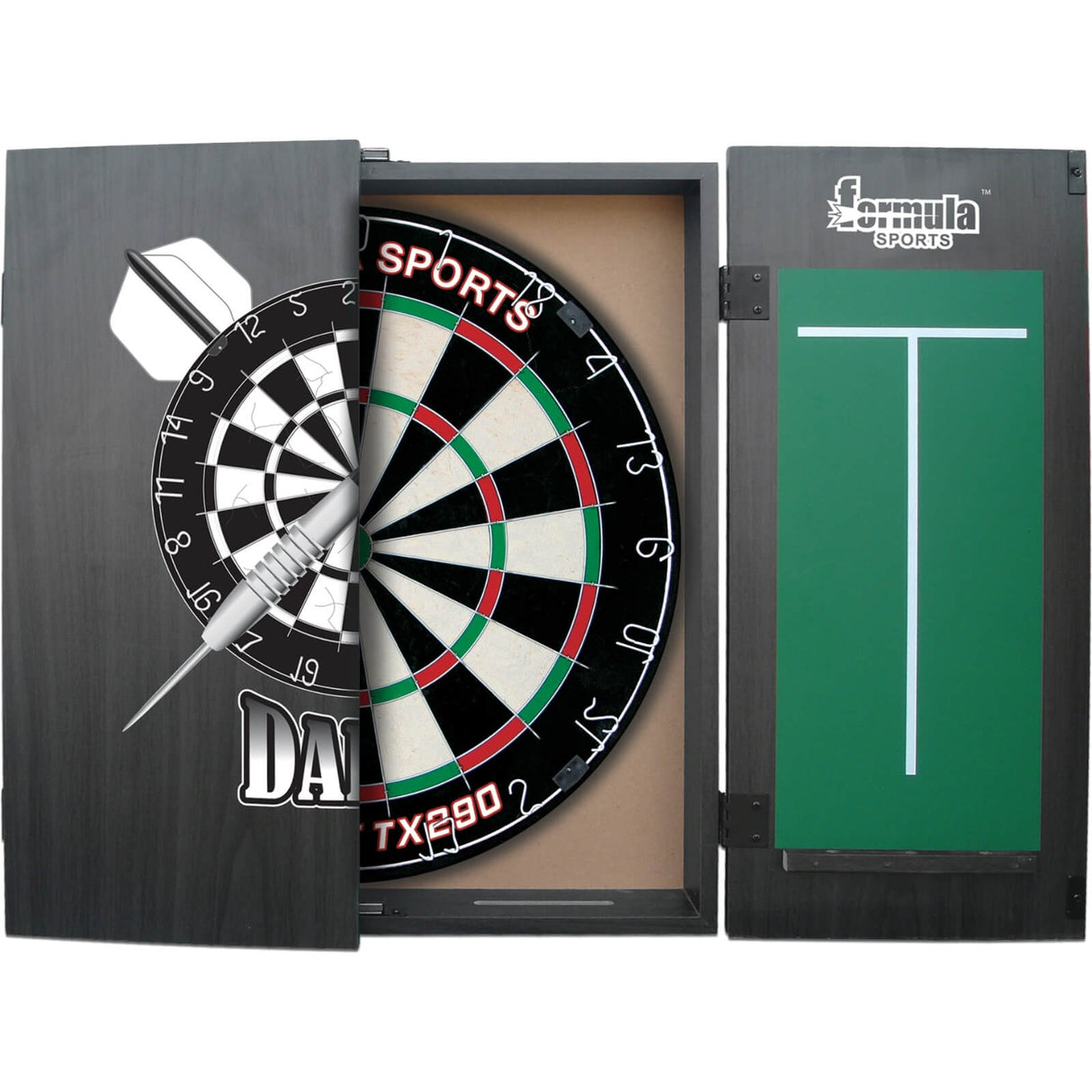 Formula Sports - Imperial Dartboard & Cabinet Set -