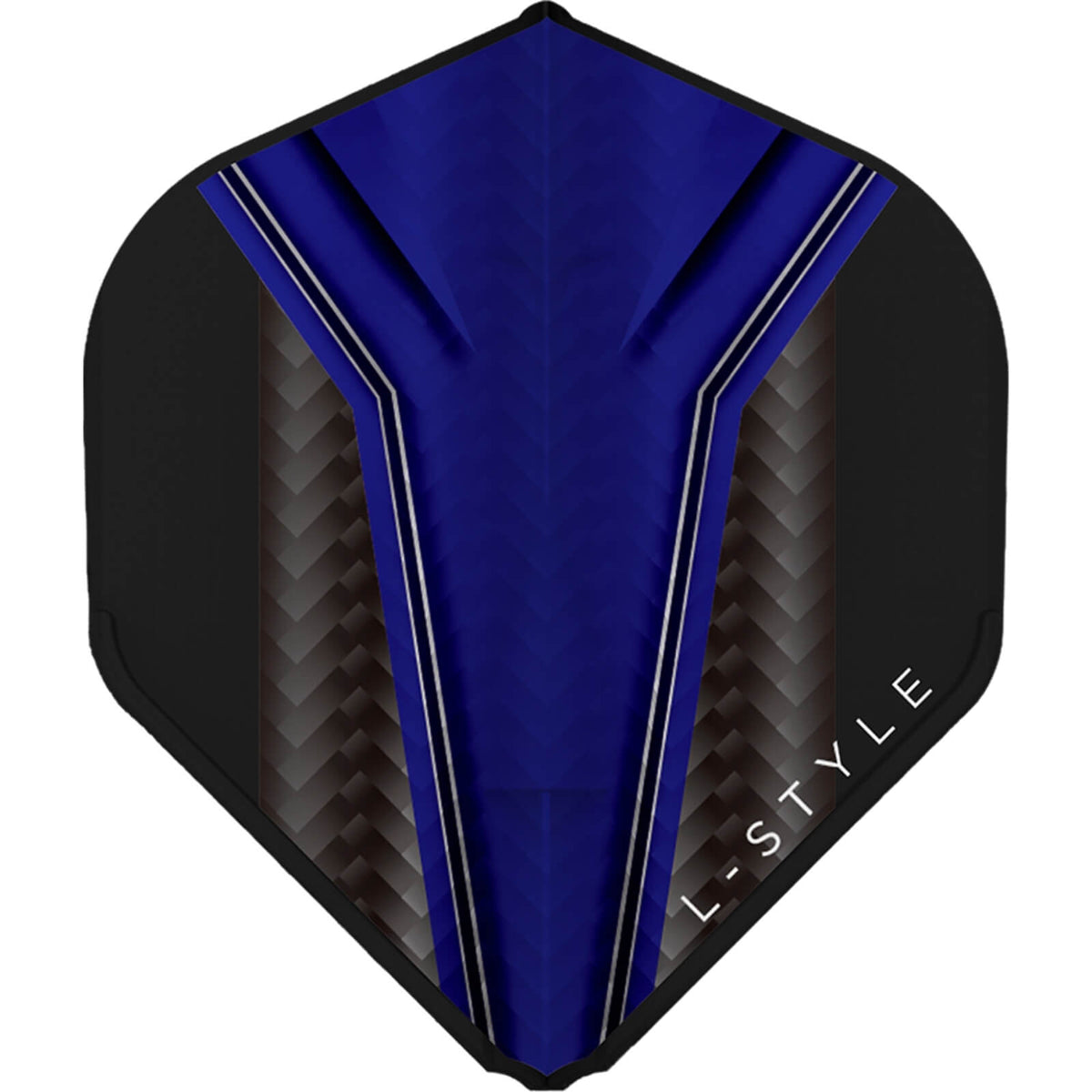 Dart Flights - L-Style - EZ Inception Series - Big Wing (L1) Dart Flights Blue
