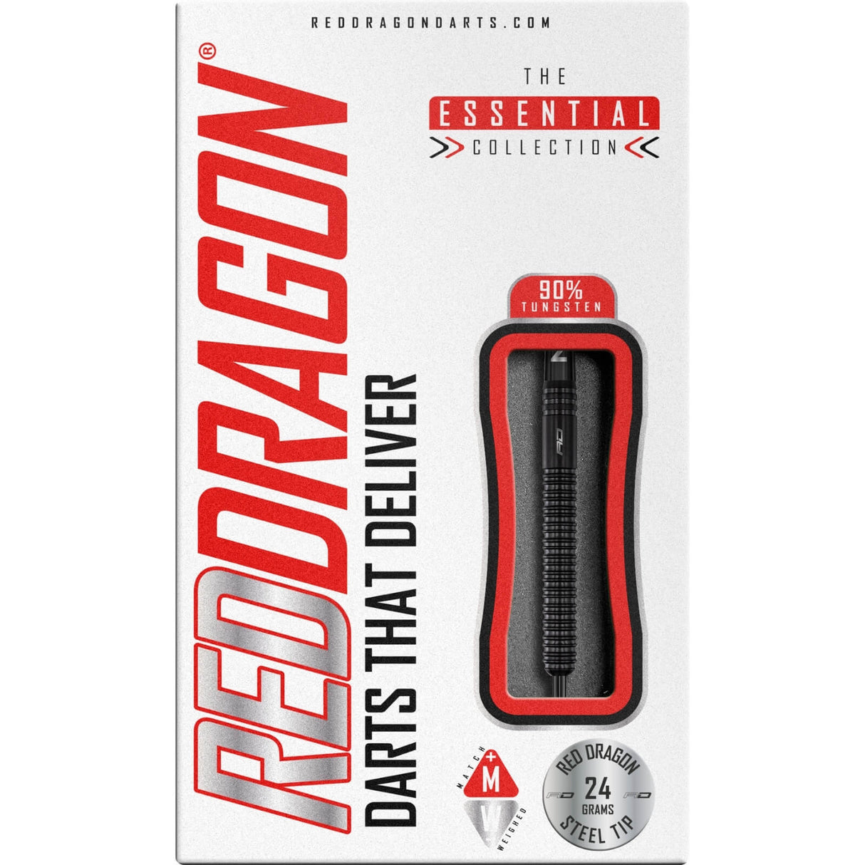 Red Dragon - Jamie Hughes SE Darts - 90% Tungsten - 24g -