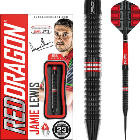 Red Dragon - Jamie Lewis SE Darts - 90% Tungsten - 23g 25g -