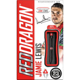 Red Dragon - Jamie Lewis SE Darts - 90% Tungsten - 23g 25g -