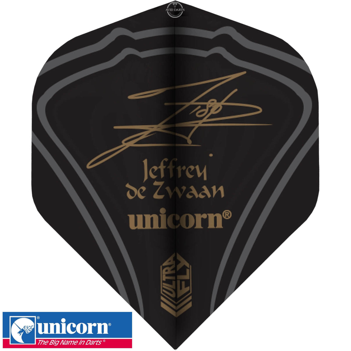 Dart Flights - Unicorn - Jeffrey De Zwaan - Big Wing Dart Flights 