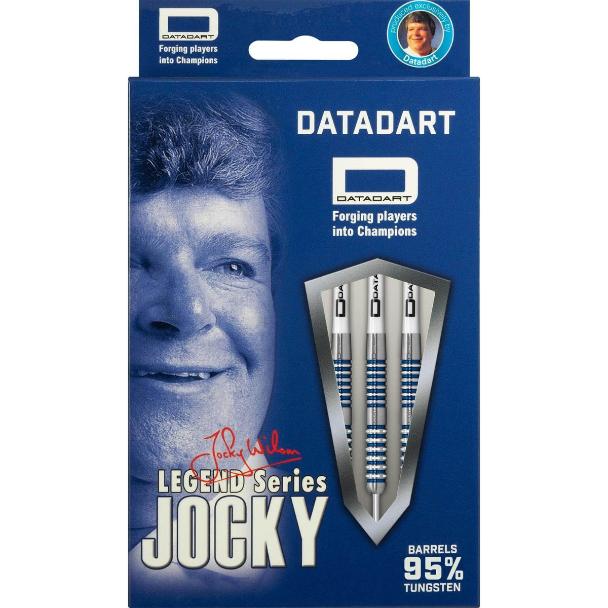 Darts - Datadart - Jocky Wilson Darts - Steel Tip - 95% Tungsten - 20g 22g 24g 26g 28g 