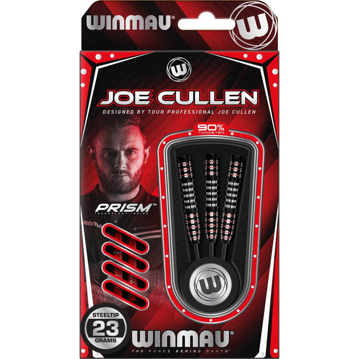 Darts - Winmau - Joe Cullen Ignition Series Darts - Steel Tip - 90% Tungsten - 21g 23g 