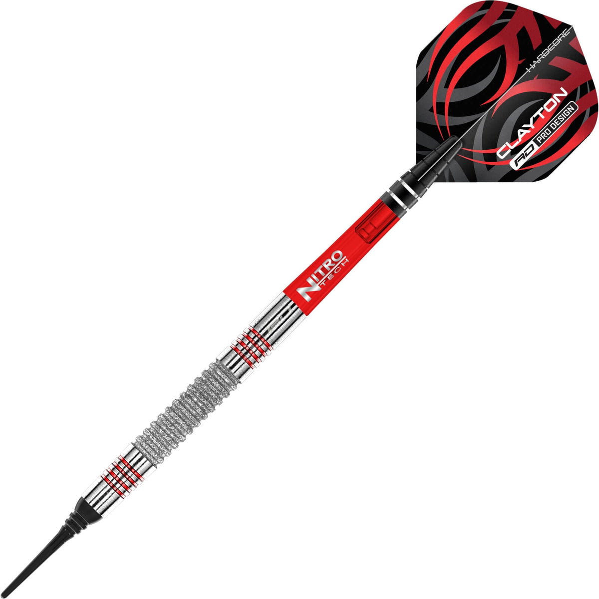 Darts - Red Dragon - Jonny Clayton Element Darts - Soft Tip - 90% Tungsten - 20g 