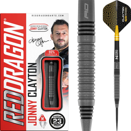 Red Dragon - Jonny Clayton Oxide Darts - 90% Tungsten - 23g 25g -